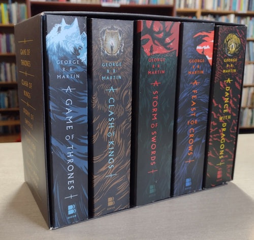 Game Of Thrones, Clash Of The Kings, Storm Of Swords, Feats For Crows, Dance With Dragons (Boxed Set) by George R. R. Martin