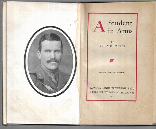 A Student in Arms by Donald Hankey