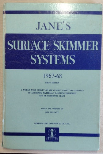 Jane's Surface Skimmer Systems, 1967-68 by Roy Mcleavy