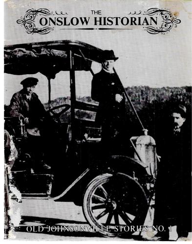 The Onslow Historian: Old Johnsonville Stories No 1
