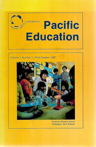 Pacific Education Vol 1, No 1, 3rd Quarter 1987