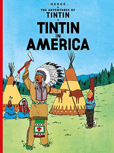 Tintin In America by Herge
