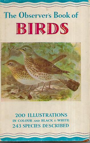 The Observer's Book Of Birds by S. Vere Benson