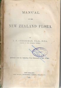 Manual of the New Zealand Flora by T. F. Cheeseman