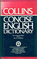 The New Collins Concise Dictionary of the English Language by Ian Gordon