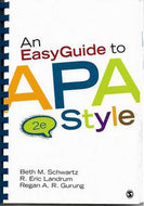 An Easyguide To Apa Style by Beth M. Schwartz