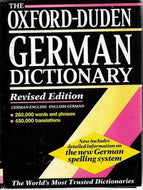 The Oxford-Duden German Dictionary - Revised Edition by Werner Scholze