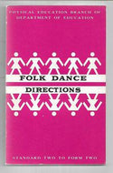 Folk Dance Directions by A. R. Shearer