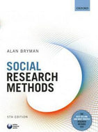 Social Research Methods - 5th edition by Alan Bryman